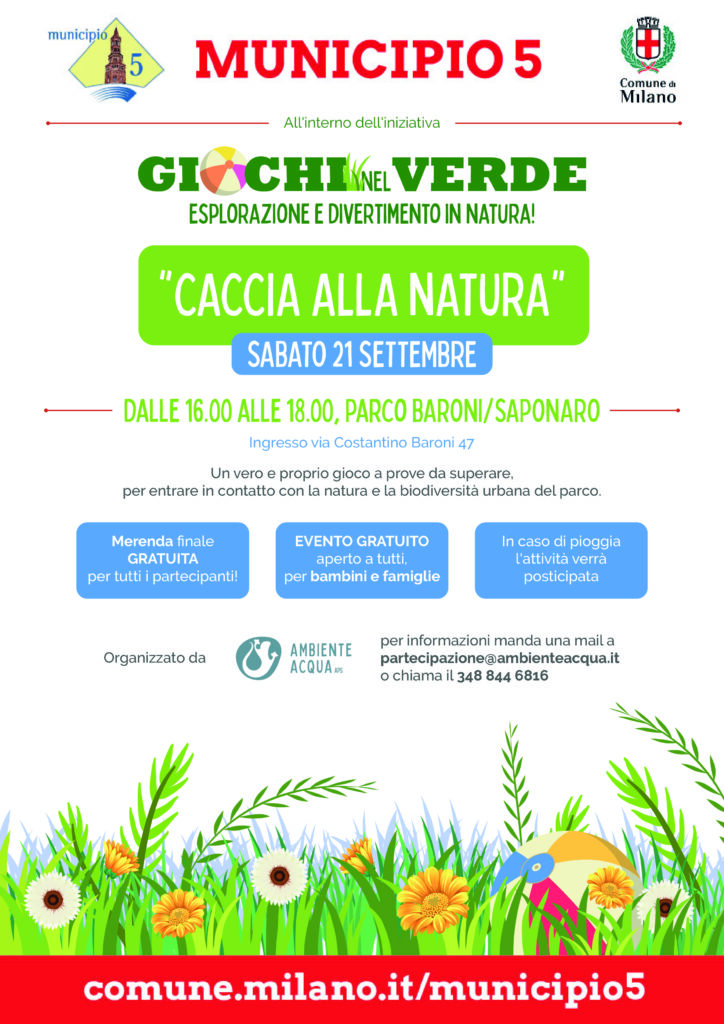 caccia alla natura