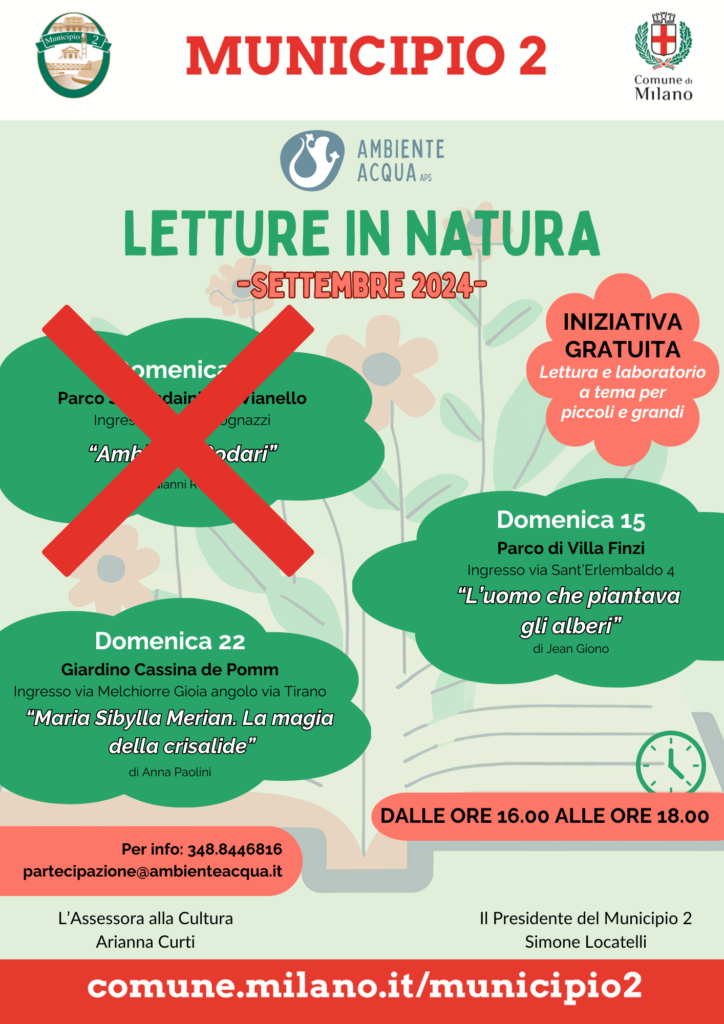 primo appuntamento di letture in natura